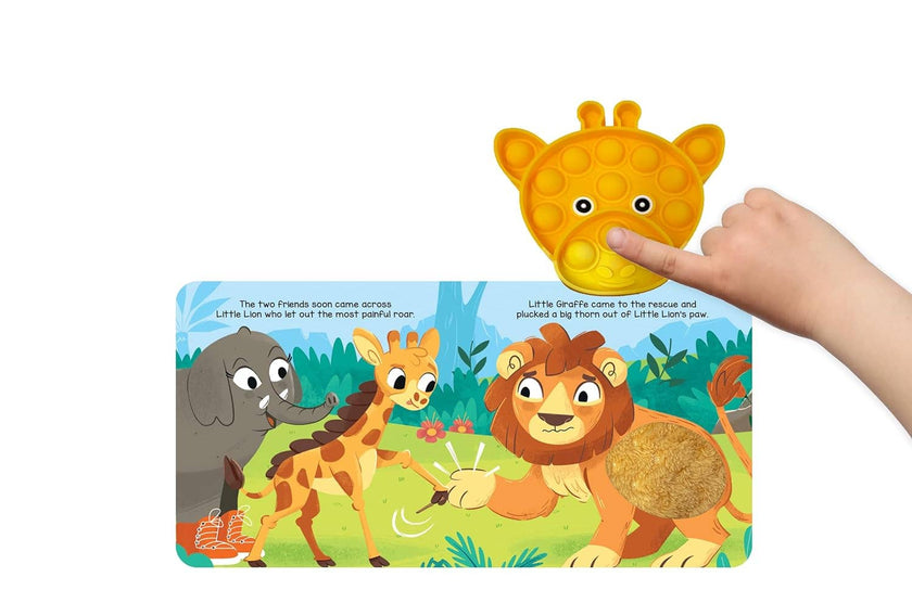 Little Giraffe - Your Sensory Fidget Friend Board Book