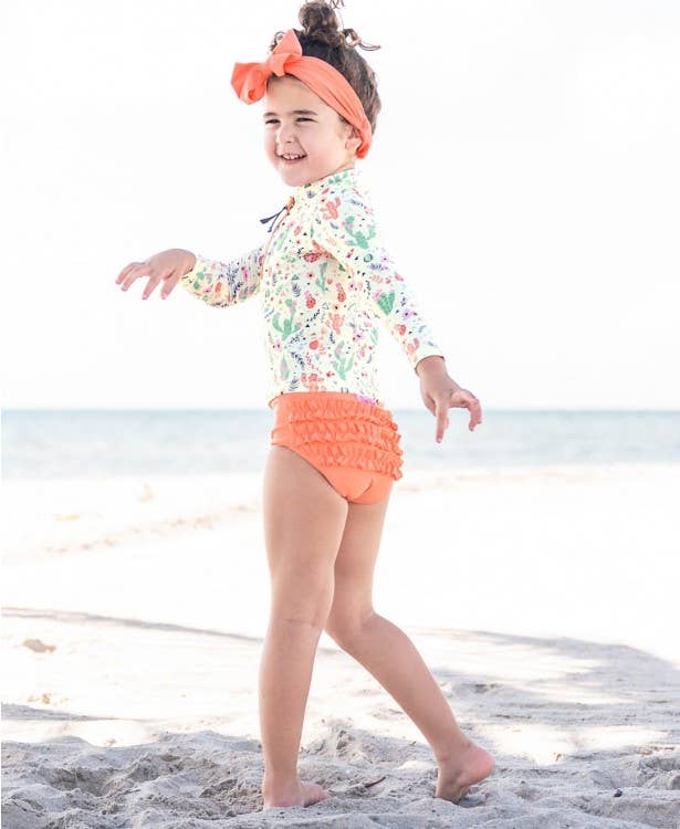Girls' Coral Swim Bow Headband