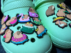Capybara Shoe Charms