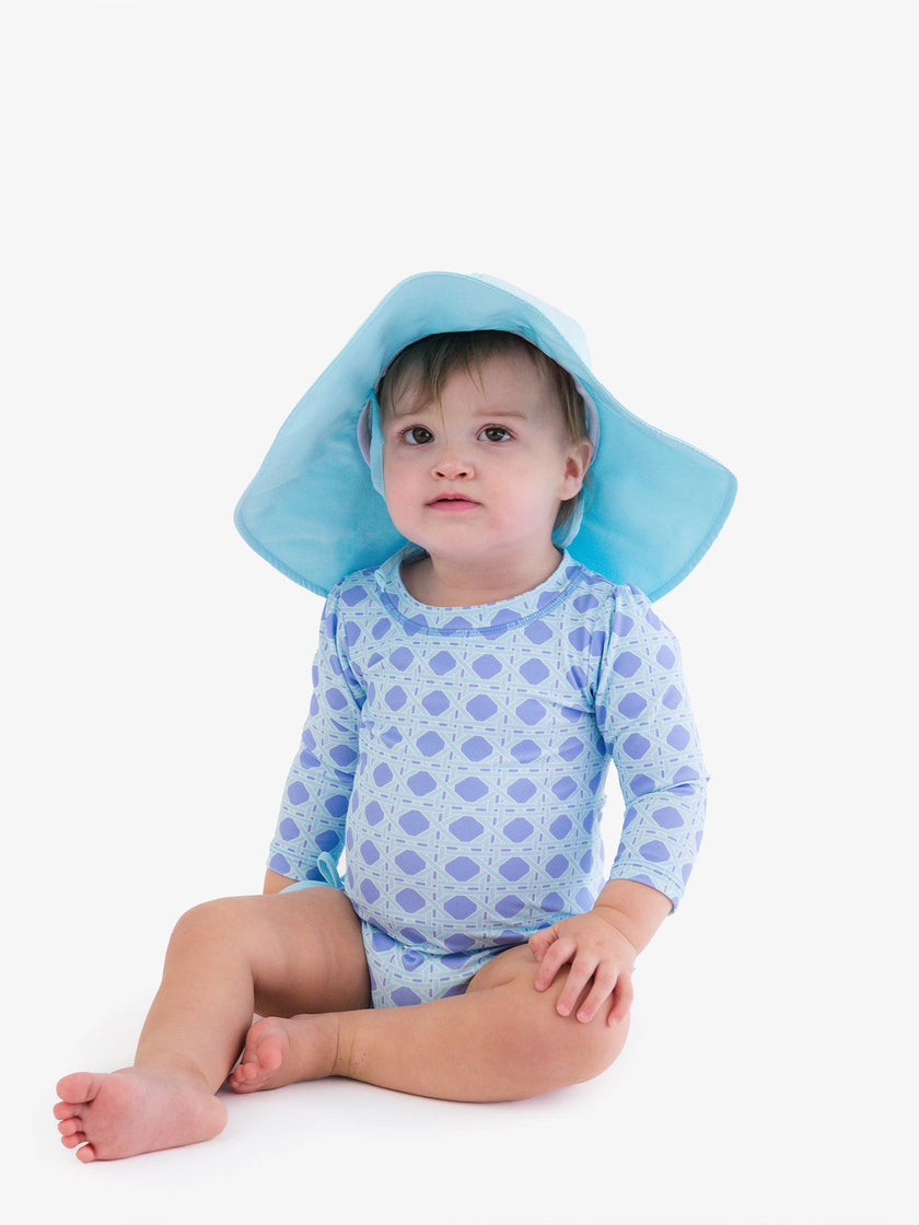 Kids Blue Breeze Sun Protective Hat