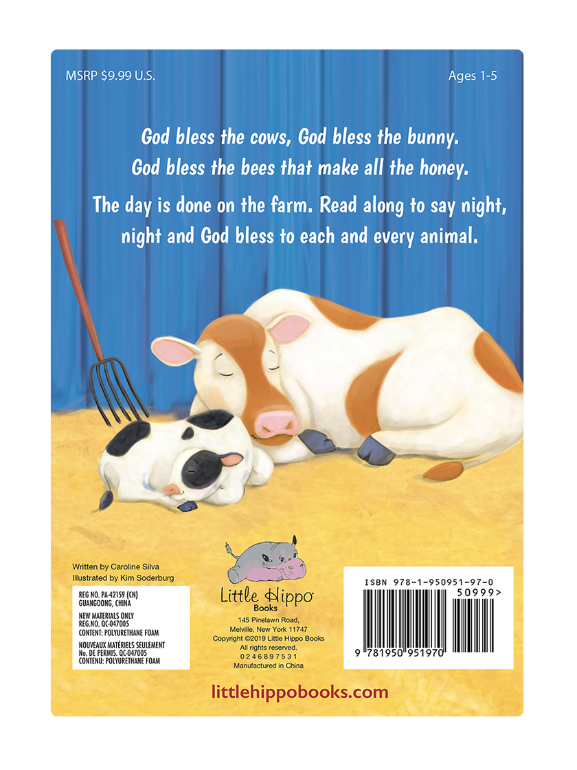 Night, Night Farm- Children's Padded Board Book