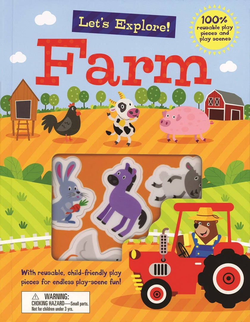 Let's Explore! Farm Board Book