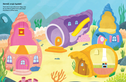 My Sticker World: Enchanted Ocean Sticker Book