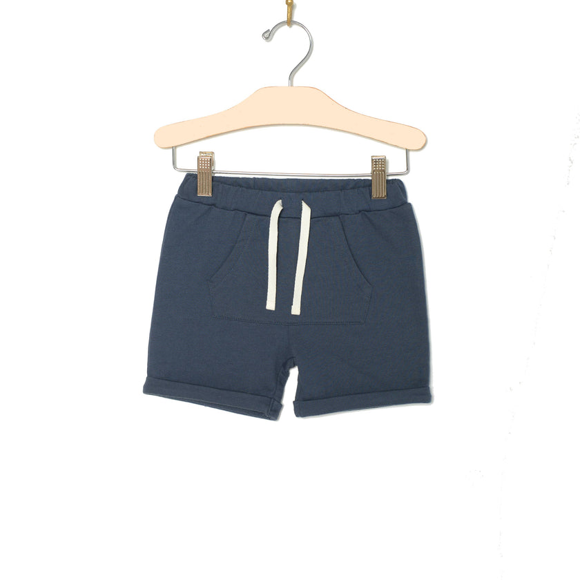 Pocket Tee Blue Whale & Indigo Pocket Shorts Set