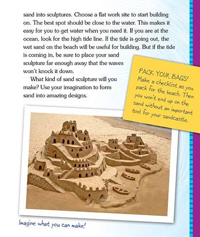 Building Sandcastles: A hardcover kid's craft book