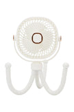 Matte Pastel Led Flexible Leg Electric Fan - Assorted