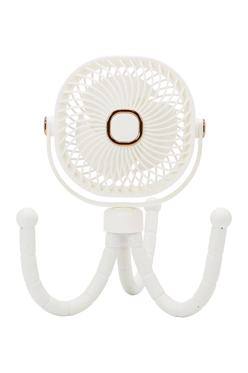 Matte Pastel Led Flexible Leg Electric Fan - Assorted