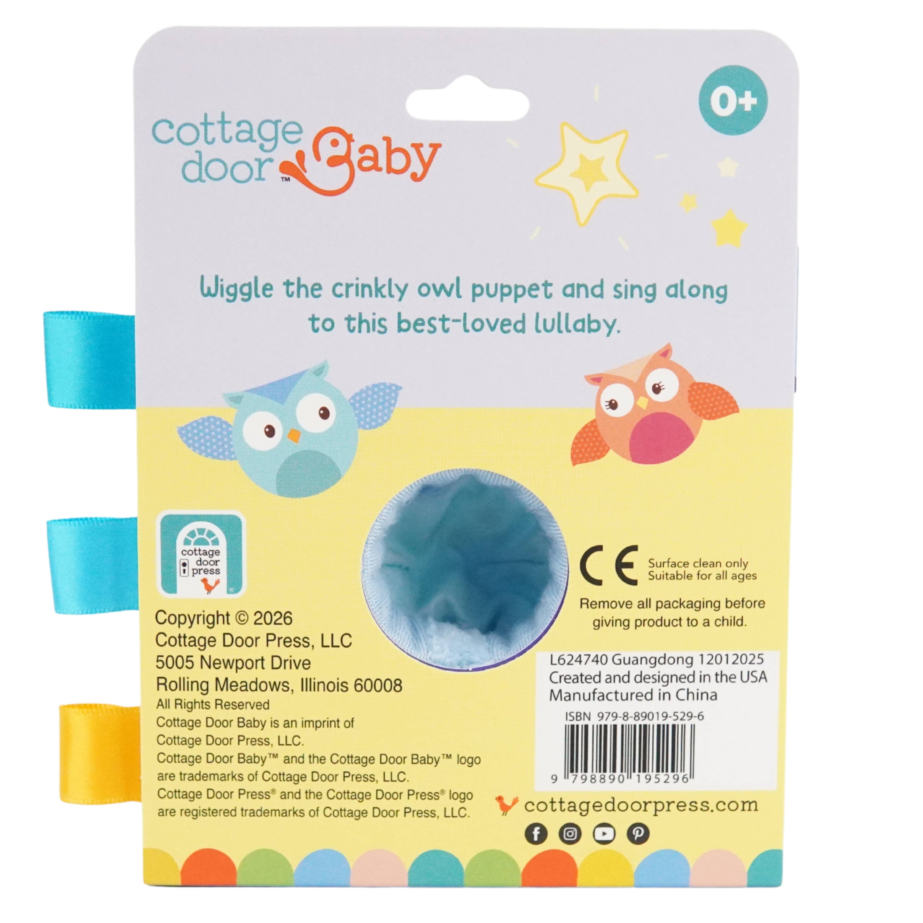 Twinkle Twinkle Little Star Crinkle Puppet Book