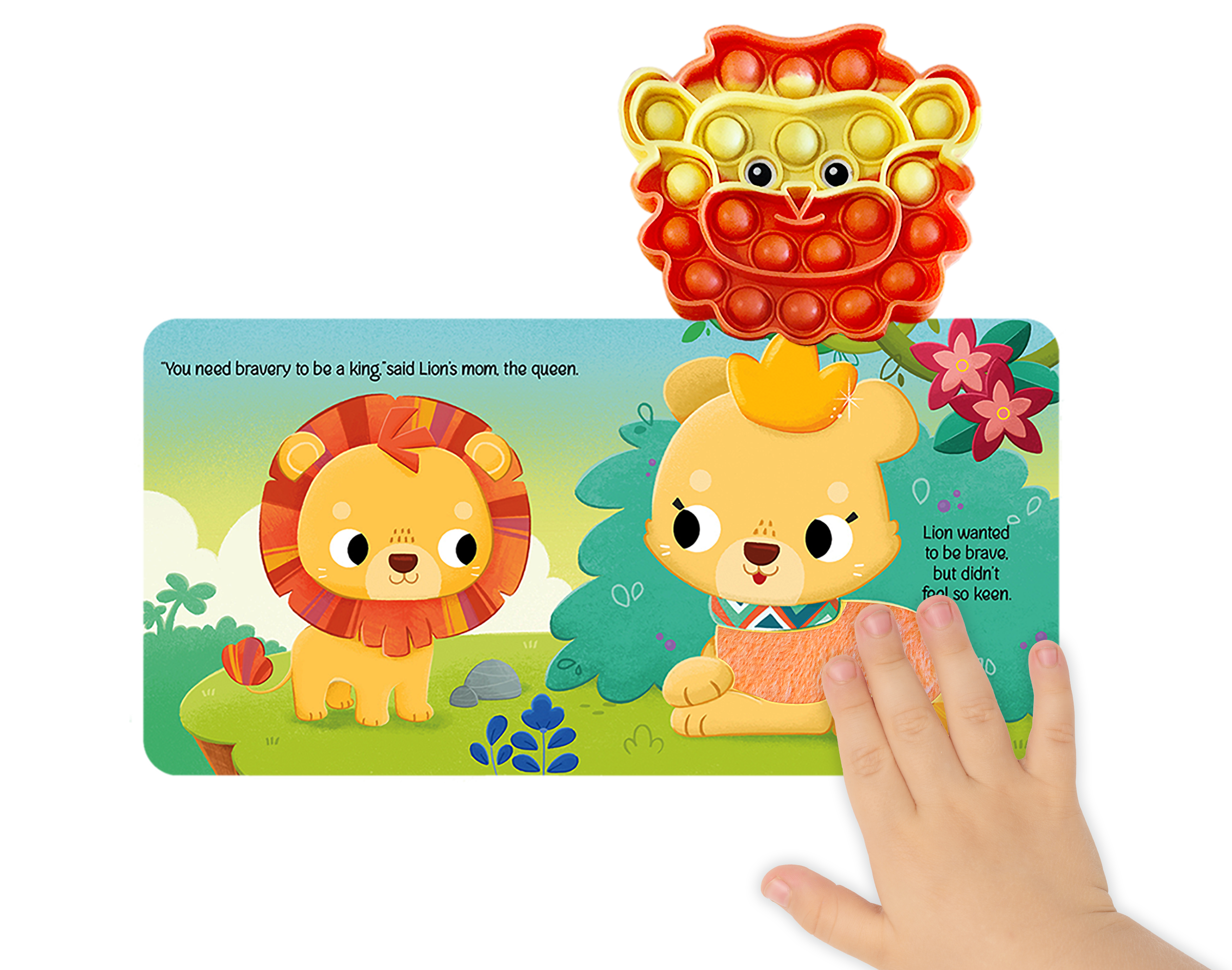 Little Lion - Your Sensory Fidget Friend Board Book