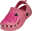 Pink Alligator Clogs