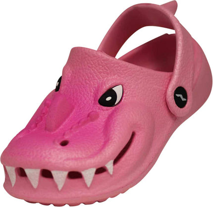 Pink Alligator Clogs