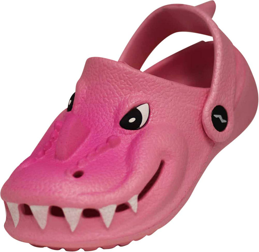Pink Alligator Clogs