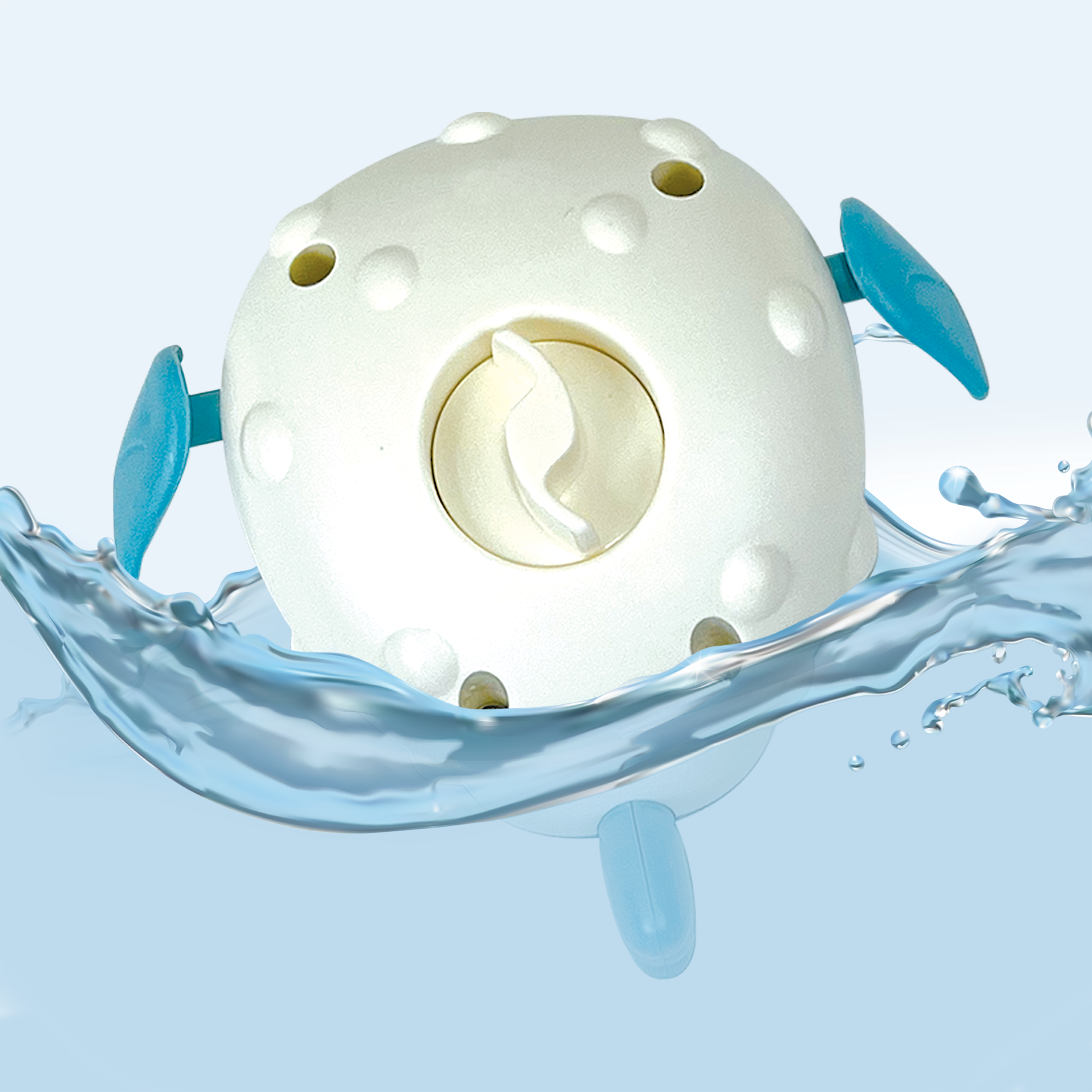Little Fish in the Bath - Children's Waterproof Hand Puppet Book and Swimming Toy
