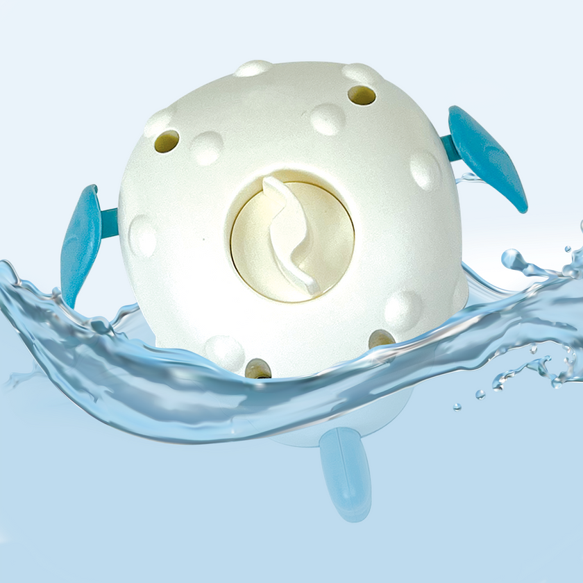 Little Fish in the Bath - Children's Waterproof Hand Puppet Book and Swimming Toy