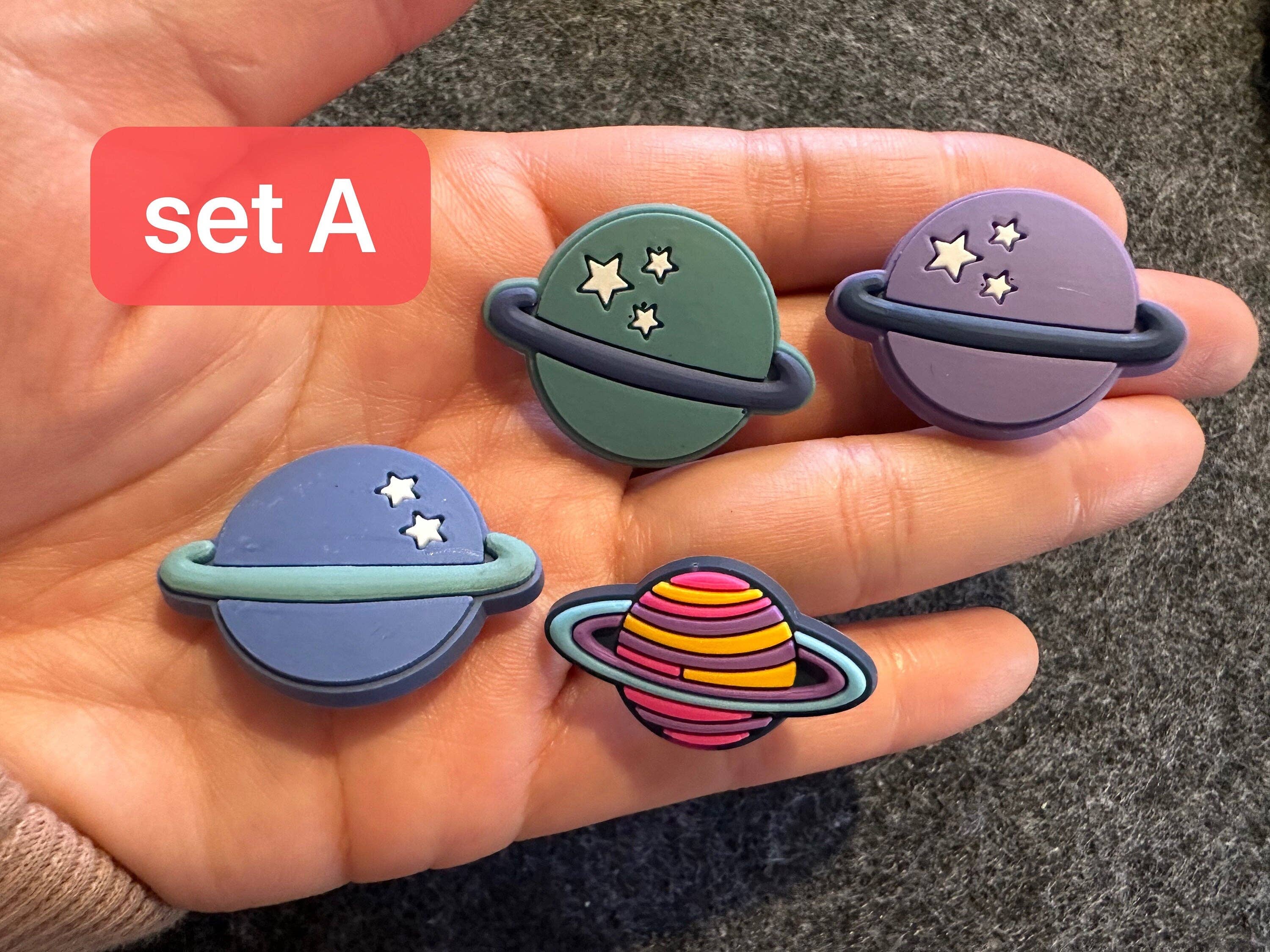 Pick your own Cute Planet Space Astronaut Rocket Ship space station Theme and more shoe charms