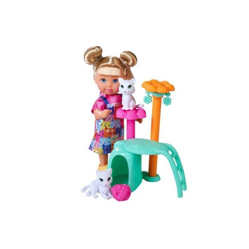 Simba Dickie- Evi Love - Cat Tree Playset Doll