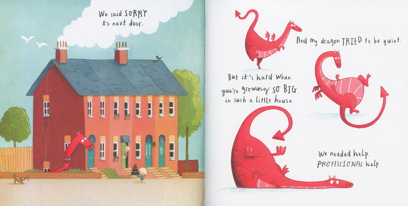 Dragon Post Hardcover Book