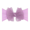 Baby Bling® Tulle FAB® soft nylon headband with tulle bow