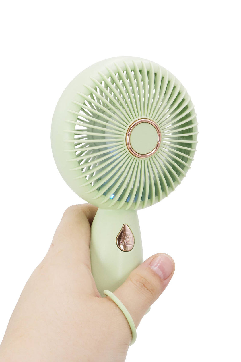 Retro Matte Pastel Wrist Strap Electric Fan - Assorted