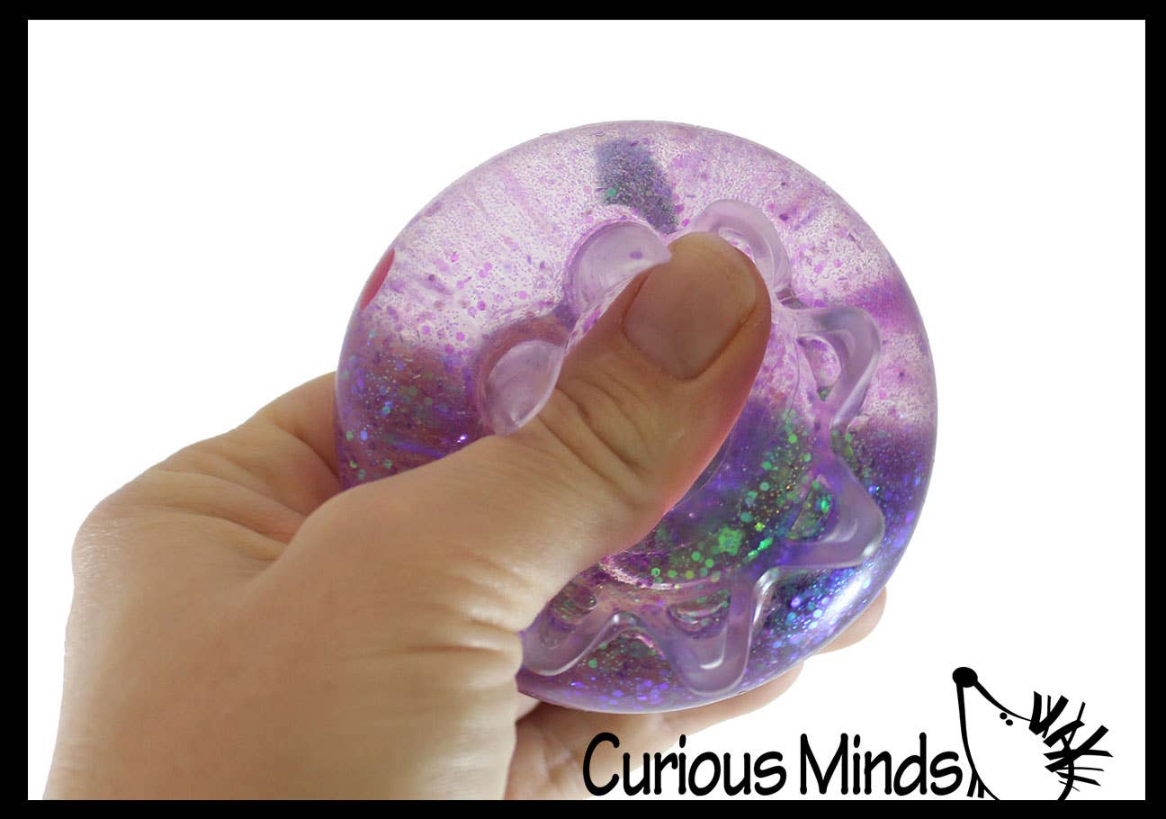 Octopus Sugar Ball Squishy Toy - Syrup Molasses Thick Glue/Gel Stress