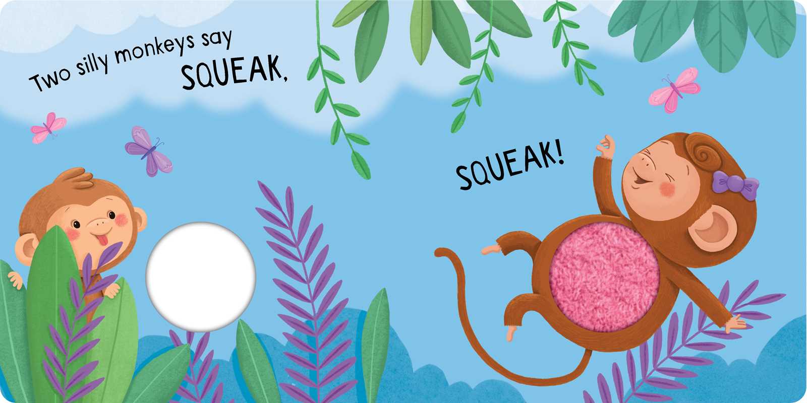 Squeak Me!: Five Silly Monkeys Board Book