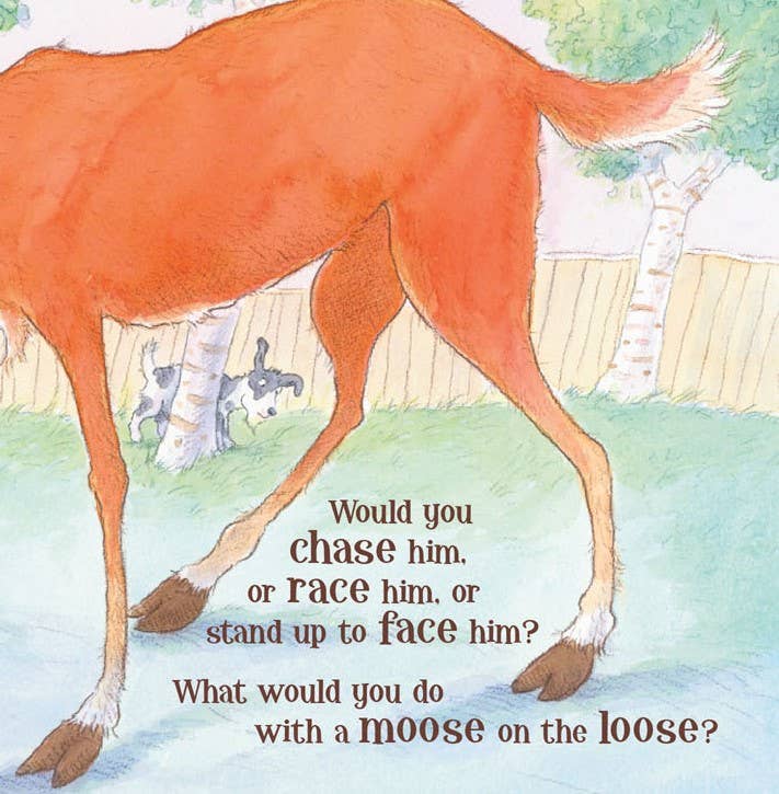 Moose on the Loose Picture Book