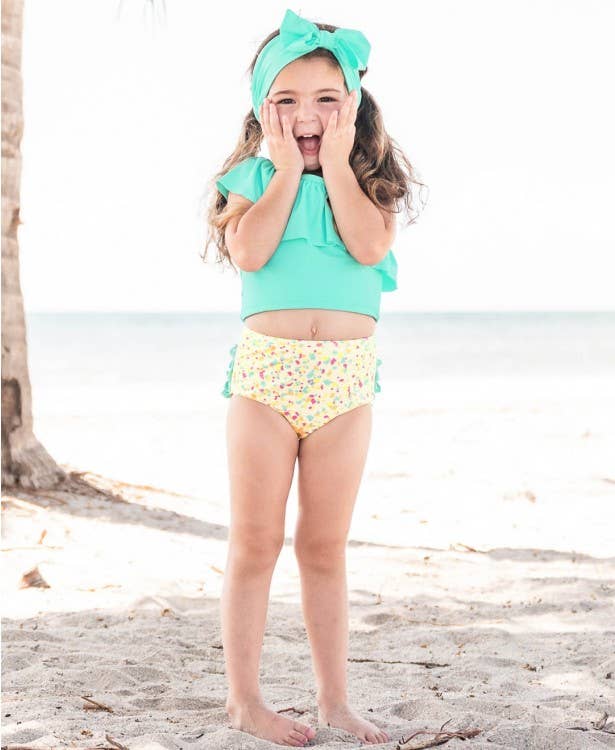 Island Blue Swim Bow Headband