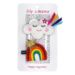 Cloud & Rainbow Hair Clips- Assorted Colors
