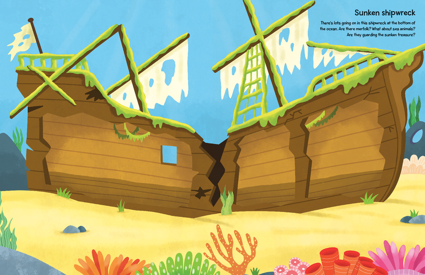 My Sticker World: Magical Creatures Sticker Book