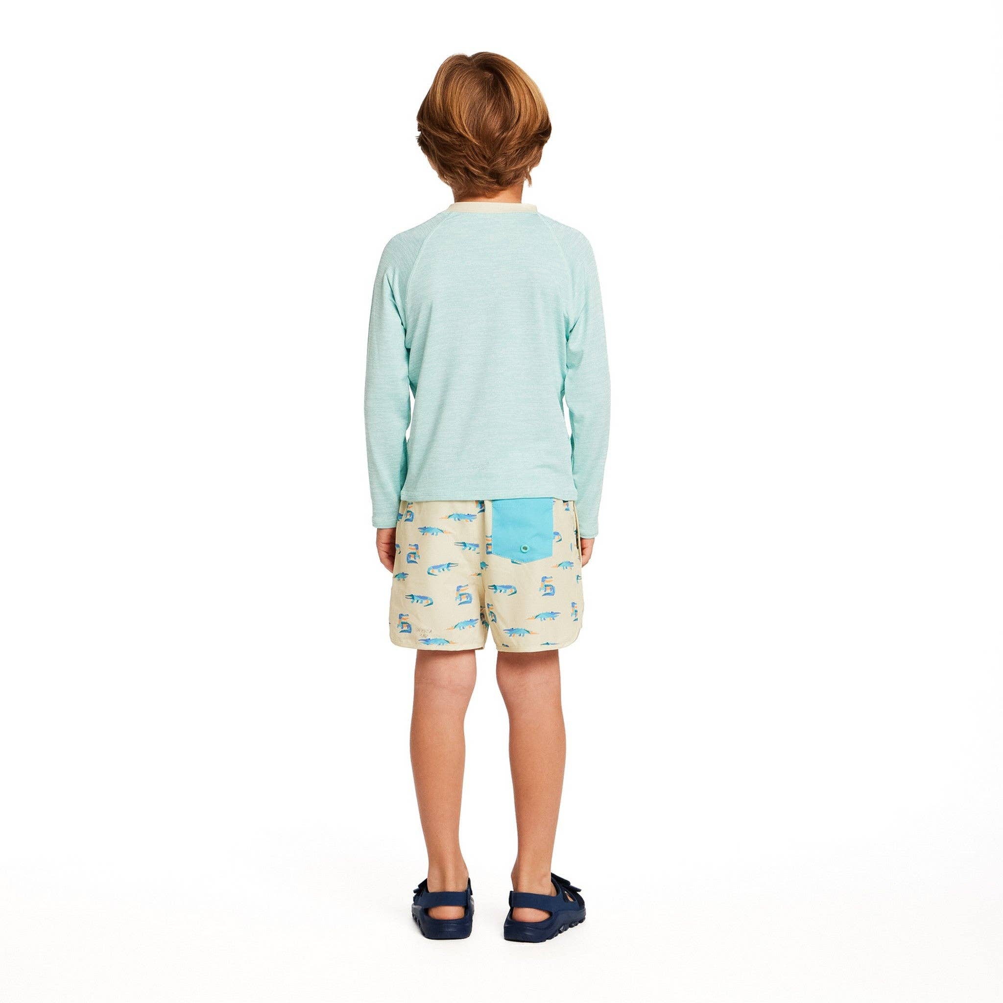 Boys Rashguard Set | Geo Gator