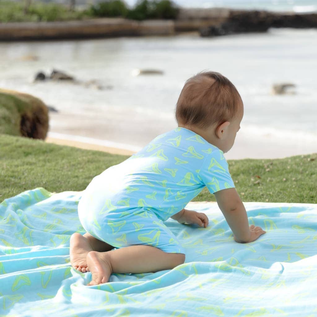 Electric Bite Shortie Bamboo Romper
