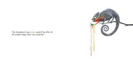 The Chameleon's True Colors Hardcover Book