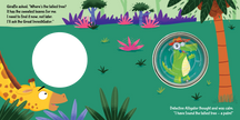 The Great InvestiGator- Children's Sensory Storybook with Touch and Fidget Bead Maze