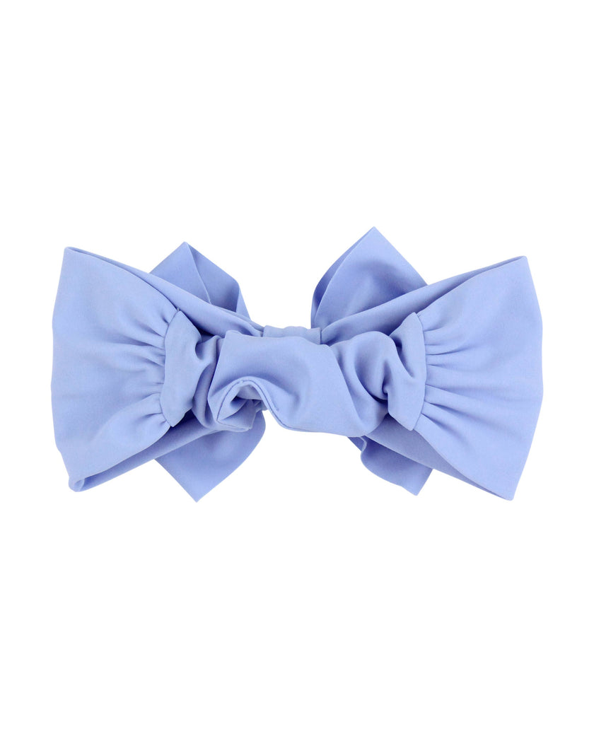 Periwinkle Blue Swim Bow Headband