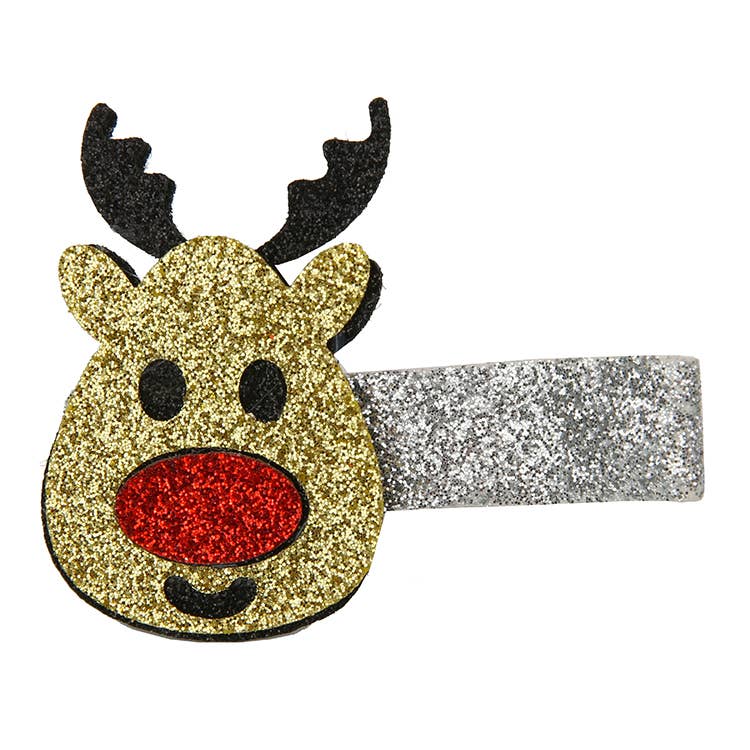 Red Nose Reindeer Clip