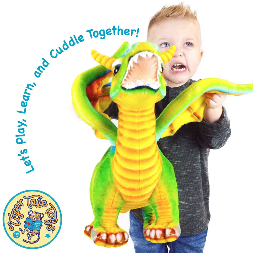 Drevnar The Dragon | 29 Inch Stuffed Animal Plush