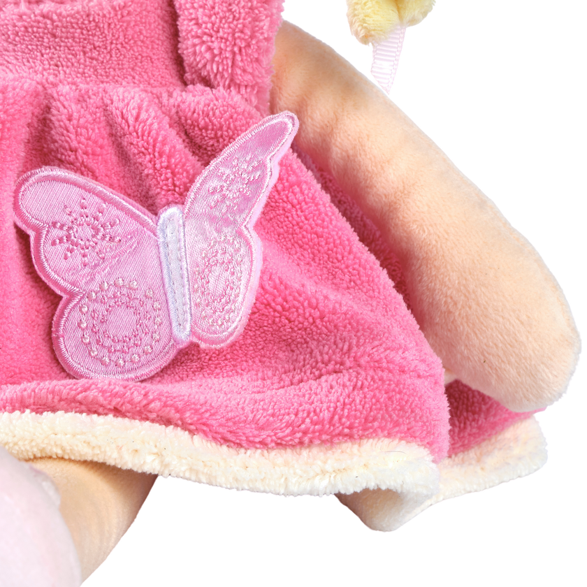 Ria Blonde Hair with Pink and White Dress W/ Display Box