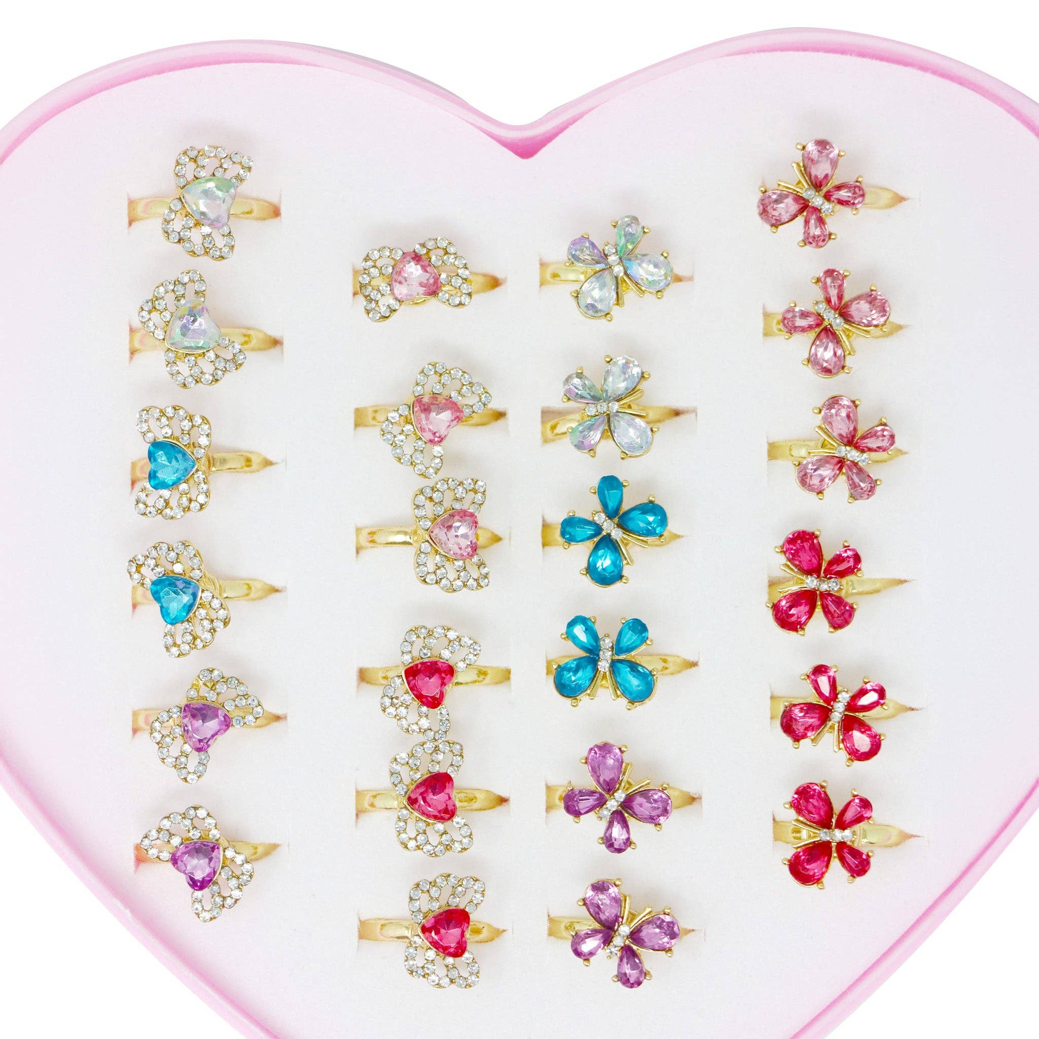 Fidget Sparkle Fashion Rings