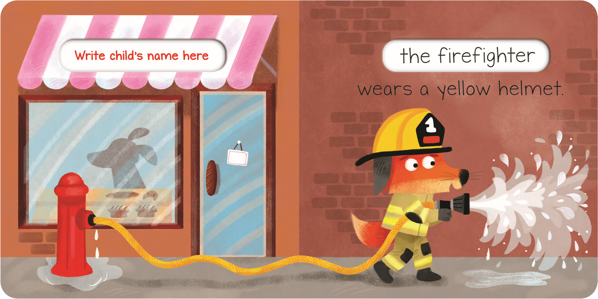 Star in Your Own Story: The Fireﬁghter Board Book