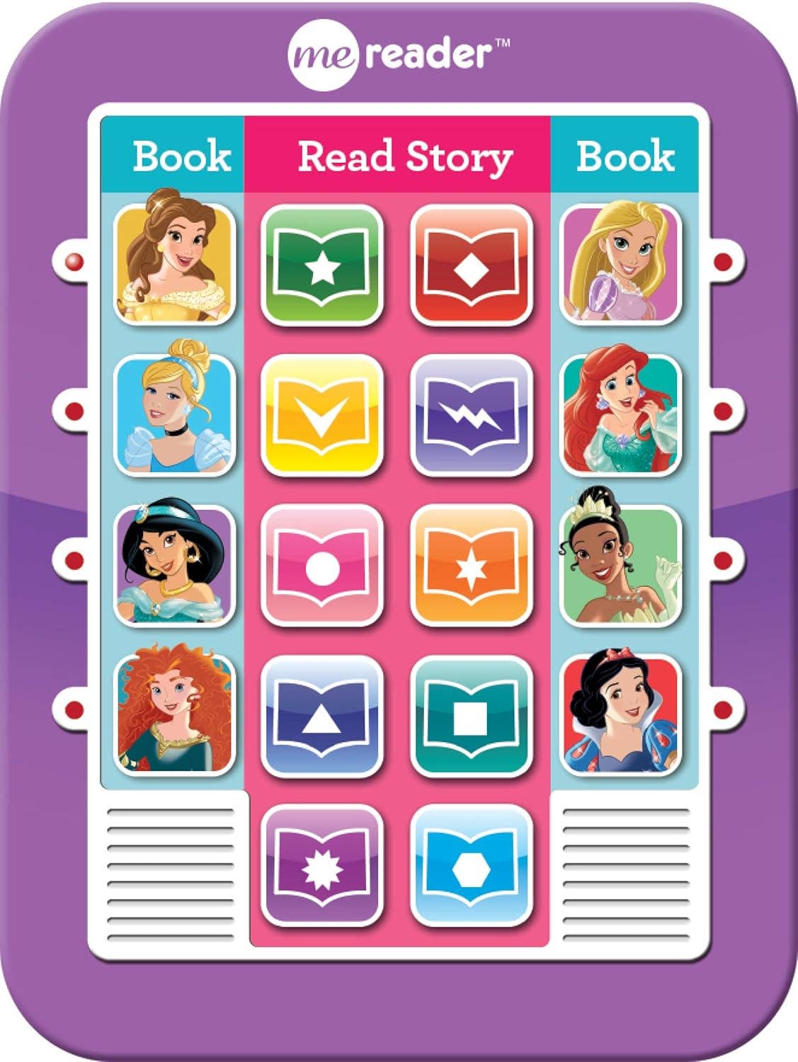 Disney Princess Ariel, Rapunzel, Belle, and More! Electronic Reader