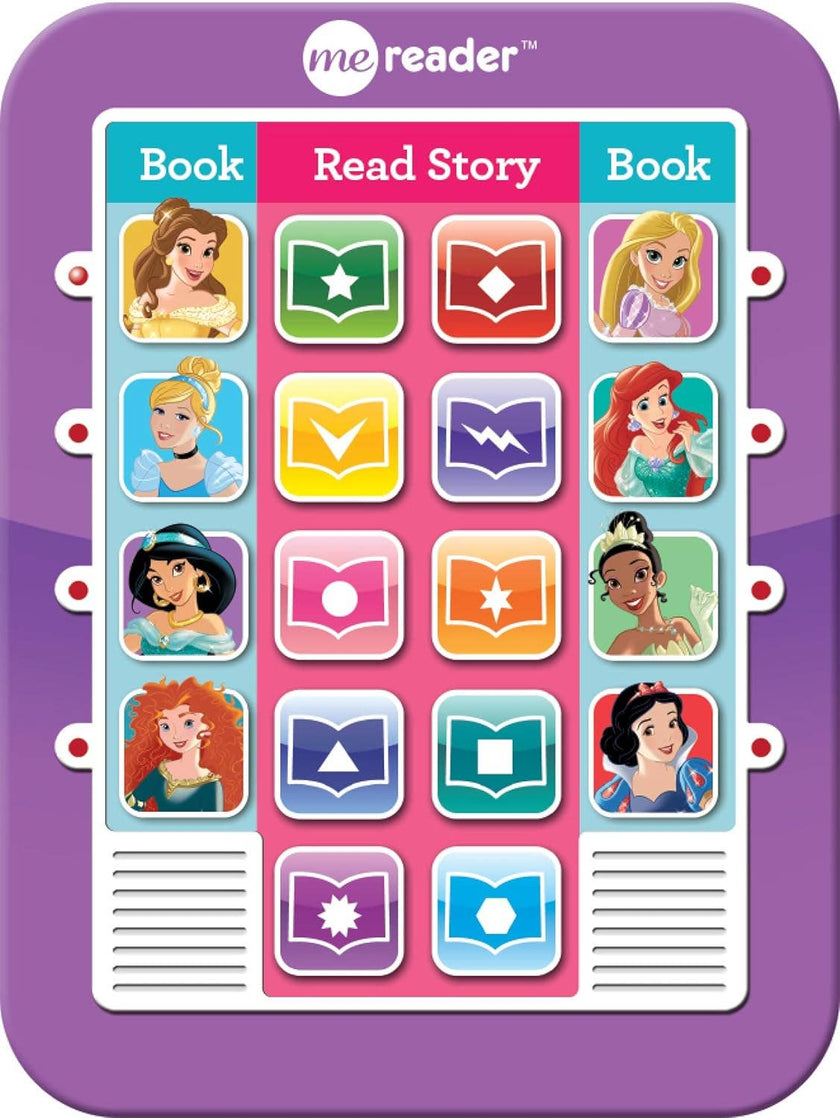 Disney Princess Ariel, Rapunzel, Belle, and More! Electronic Reader