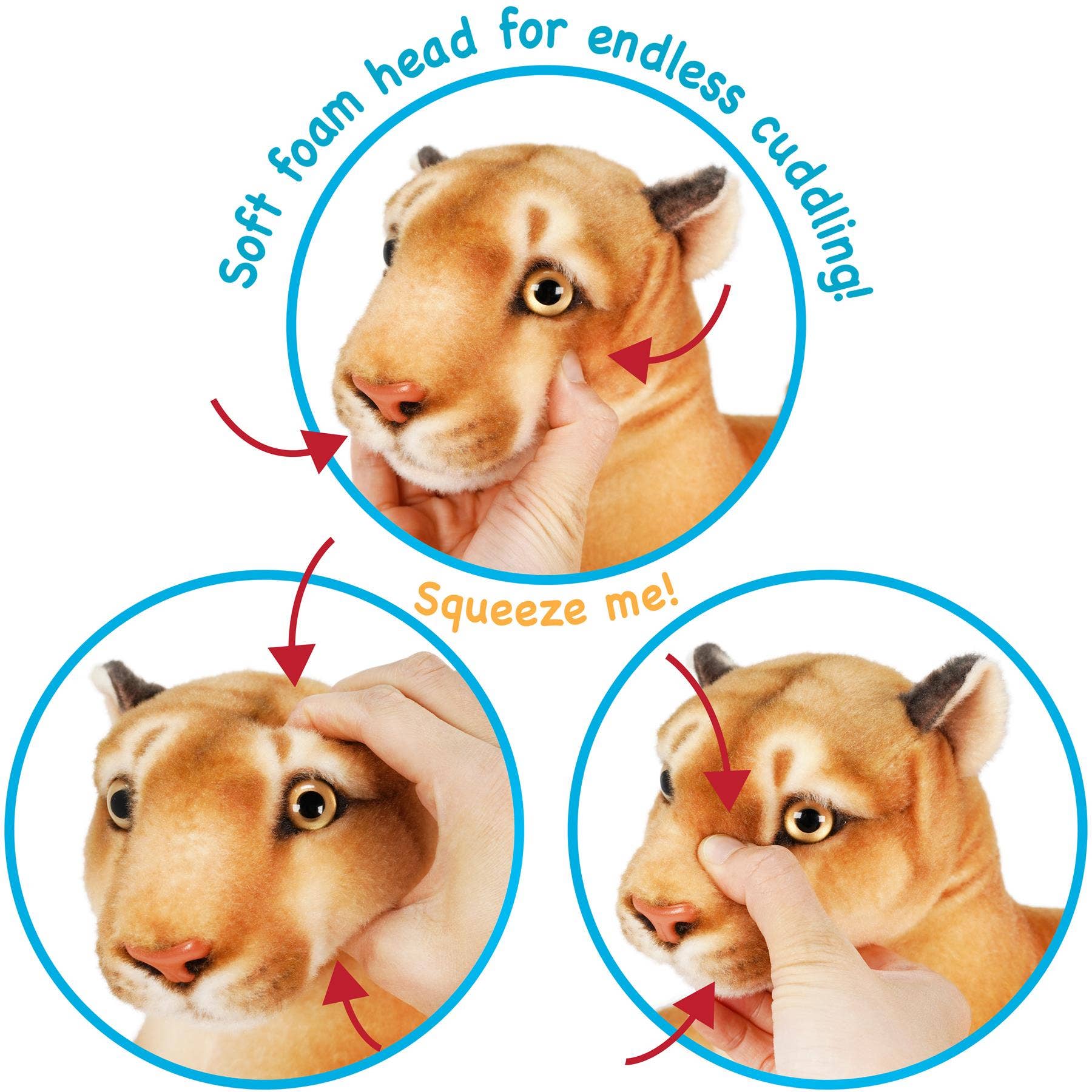 Monique the Mountain Lion | 18 Inch Stuffed Animal Plush