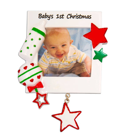Baby's 1st Christmas Personalized Christmas Ornament