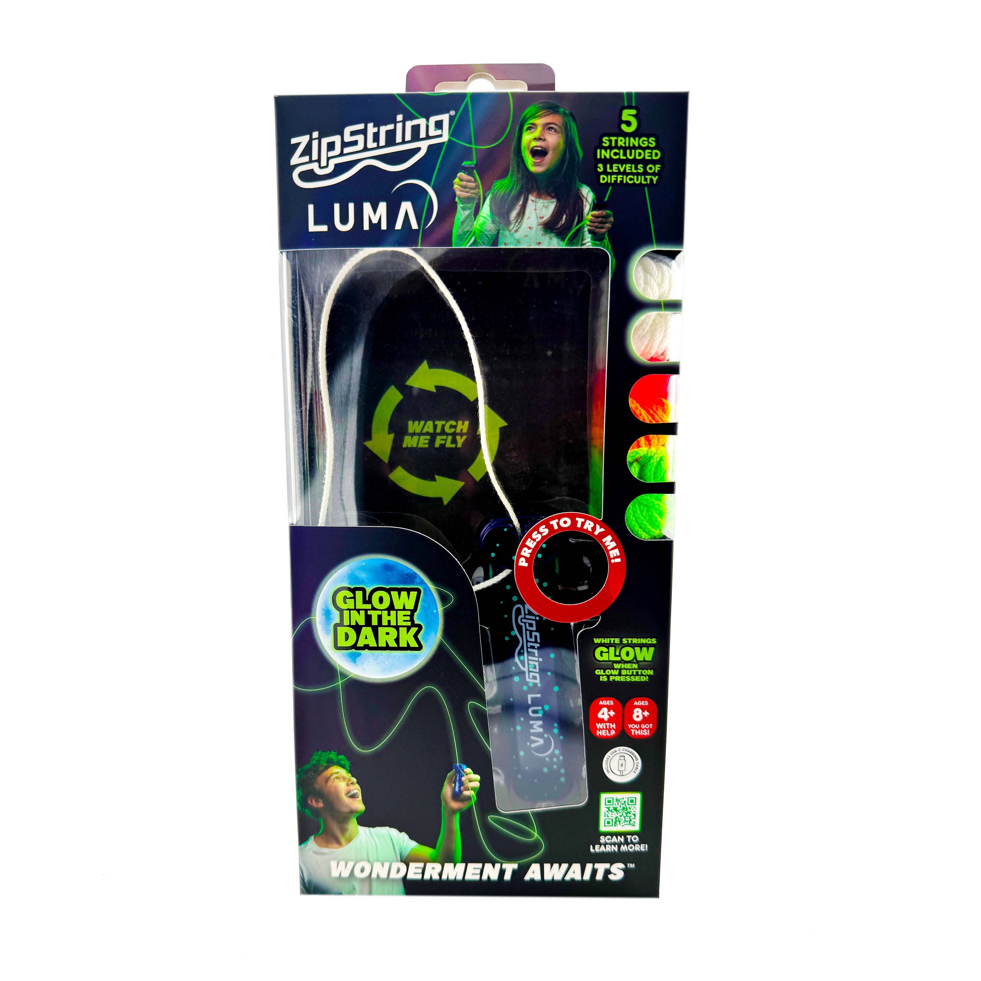 ZipString® Luma Toy