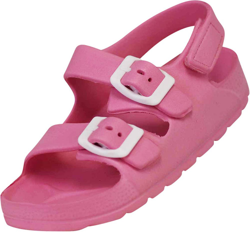 Pink Buckle Clog