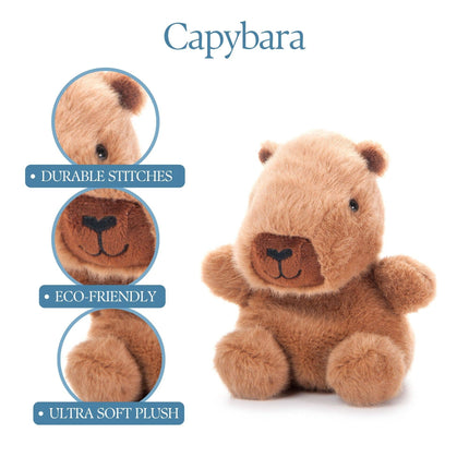 Nuggetz Capybara Plush Stuffed Animal
