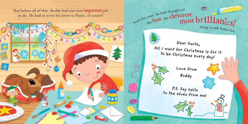 If Every Day Was Christmas: Padded Board Book by Em Bruce