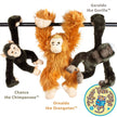 Ornaldo The Orangutan Monkey | 19 Inch Stuffed Animal Plush