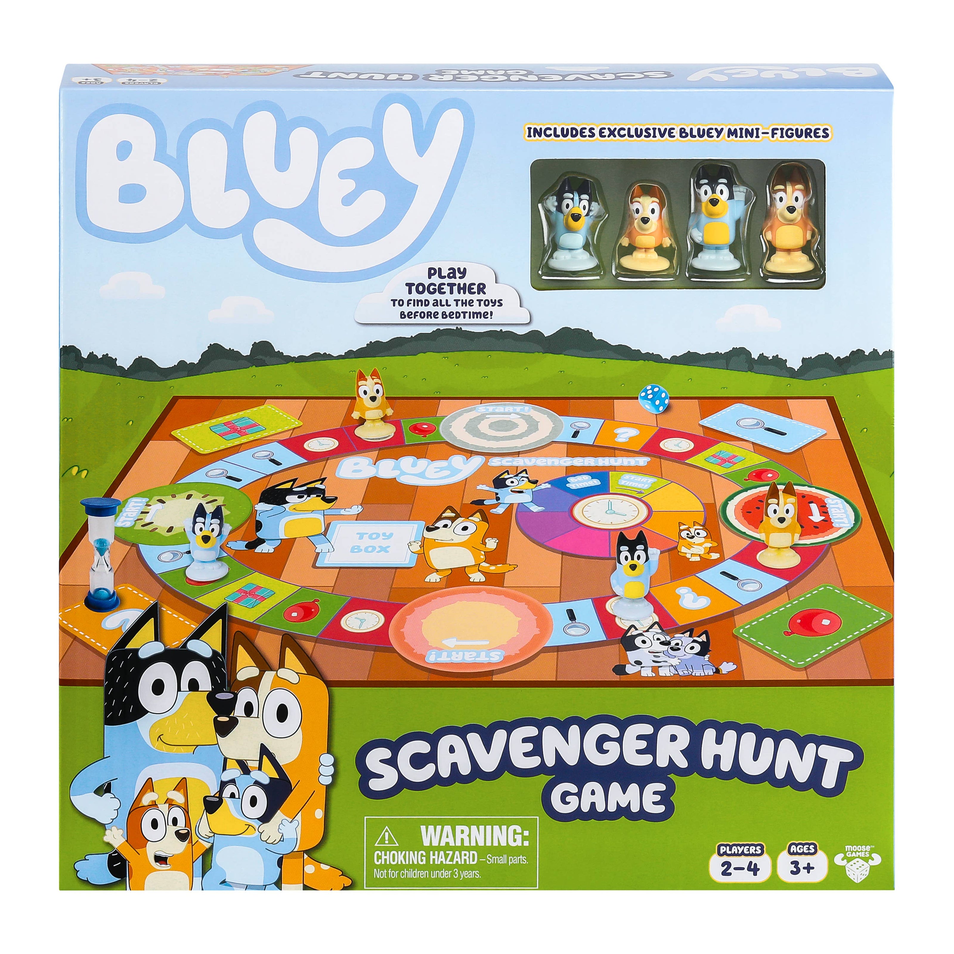 Moose Toys Bluey Scavenger Hunt Game Toy