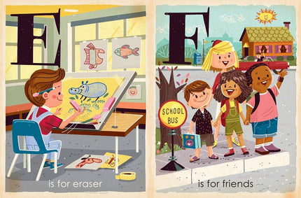 S is for School: A Classroom Alphabet Board Book